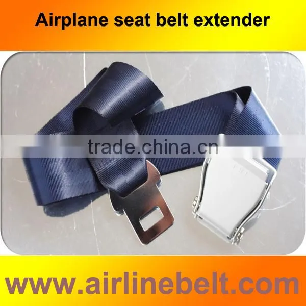 Authentical Airplane Aircraft Safety Seat Belt Buckle Seat Belt Extension Extender photo-6