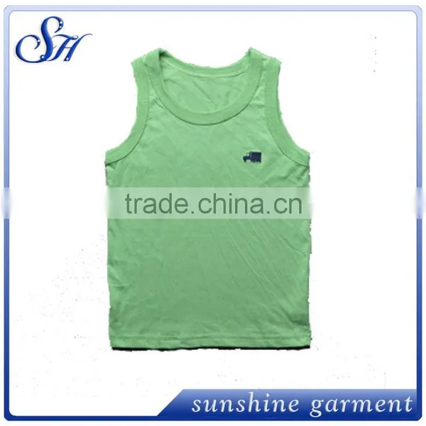 YS0153 Hot Sale Color Stripe Plastic Kids T-shirt photo-2