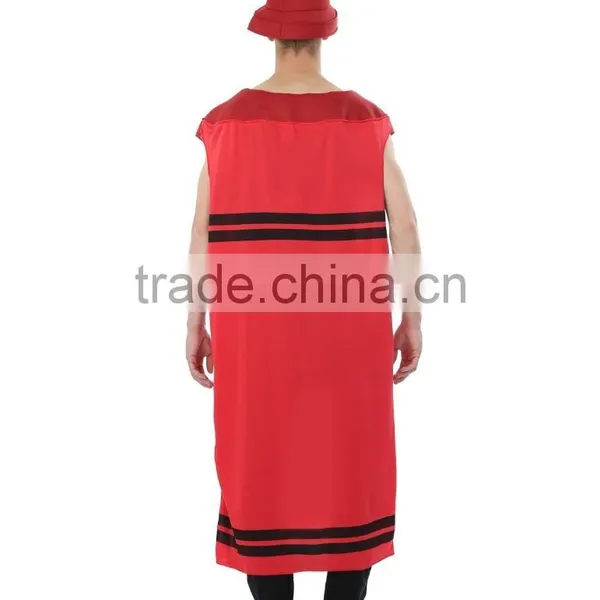 Adult Men's Red Crayon Costume photo-3