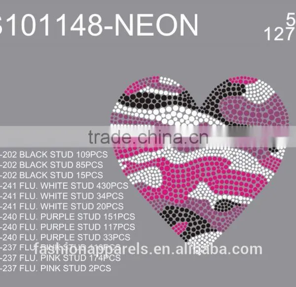 Custom Heart Rhinestone/Acrylic /Gem Stone Glitter Hot Fix Rhinestone for Clothing photo-3