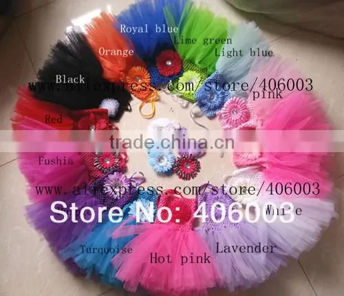 Long Puffy Tutu Party Dress for Girls photo-5