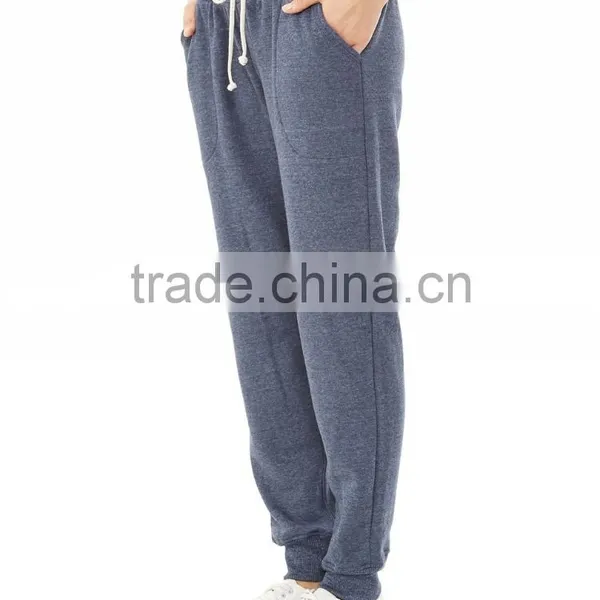 Women's Cheap Blank Loose Fit Causal Fleece Pants Wholesale 2016 photo-2