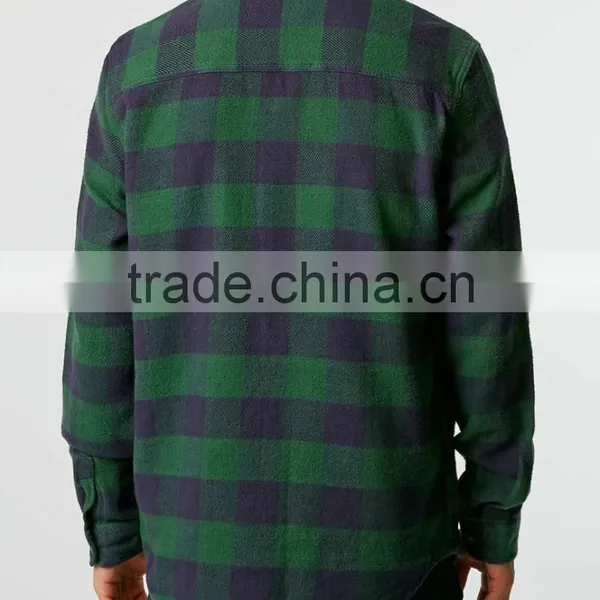 New Model Flannel Long Sleeve Shirt for Man photo-4