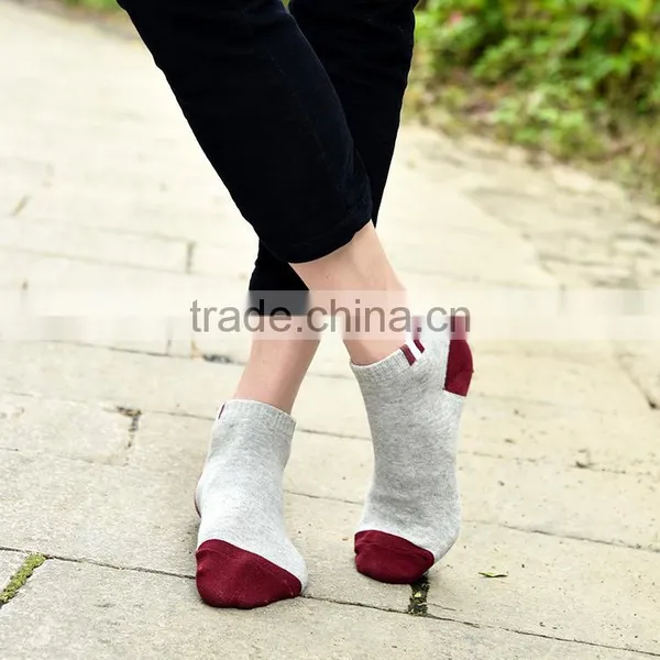 Men's Sock Slippers Stripe Invisible Boat Short Spring Summer Fashion Male Ankle Casual Socks photo-2