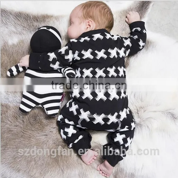 Printed Autumn Wear Long Sleeve Custom Infant Organic Cotton Wholesale Newborn Cheap Baby Clothes China photo-3