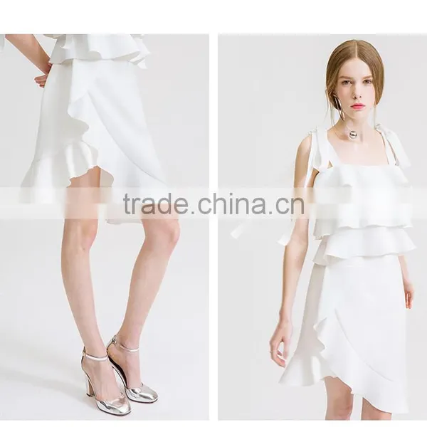 2017 Elegant Fashion Oem High Waist Fomal Women Latest Lady Skirt photo-5