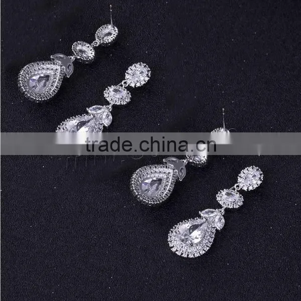 Fashion Jewelry Earrings With Elegant Design Tear Drop Classic Look Earrings 1071233 photo-2