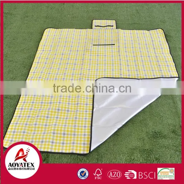 2016 Durable Camping Polar Fleece Picnic Blanket,wholesale Children Picnic Blankets photo-5