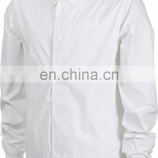 Coach Jackets - Custom Bomber Jackets - New Design White Men Coach Jacket - Polyester Nylon Coach Jacket/trainer Bomber Jacket
