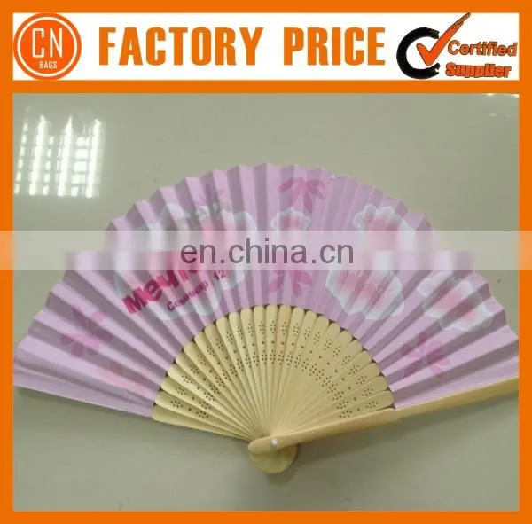 Hot Summer Promotional Gift Paper Folding Fan