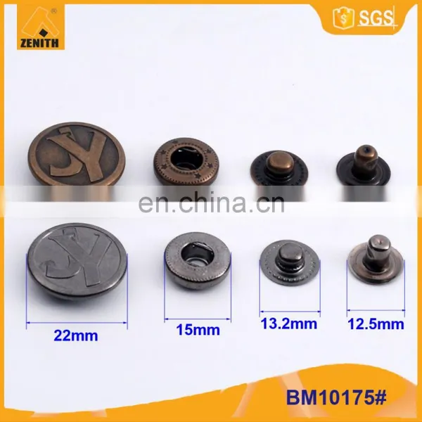 Clothing Snap Custom Metal Snap Button BM10175 photo-5