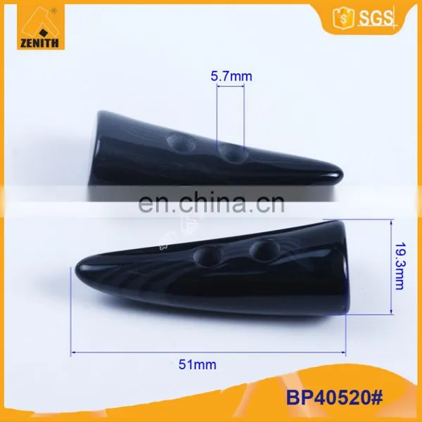 Imitation OX Horn Button Resin Button BP40520 photo-5