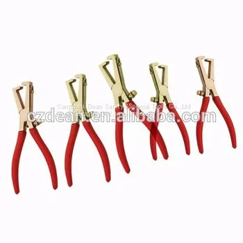 Spark Proof Copper Alloy Wire Stripping Plier , 170mm, Cutting Cutter Crimping Tools