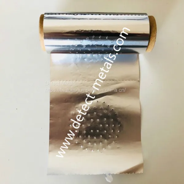 Square Shape in Rolls Hookah Foil With Holes and Breakpoints Aluminumfoil