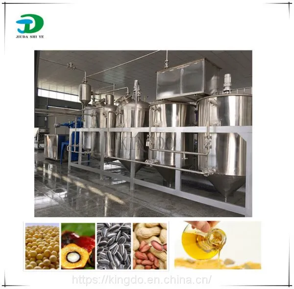 Crude Oil Refining Plant, Crude Palm Oil Refinery Machine, Teaseed Oil Press Refinery Machinery photo-5