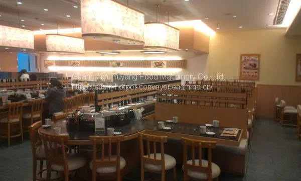 Rotary Sushi Conveyor Belt System Manufacturer: Michaeldeng@gdyuyang.com photo-3