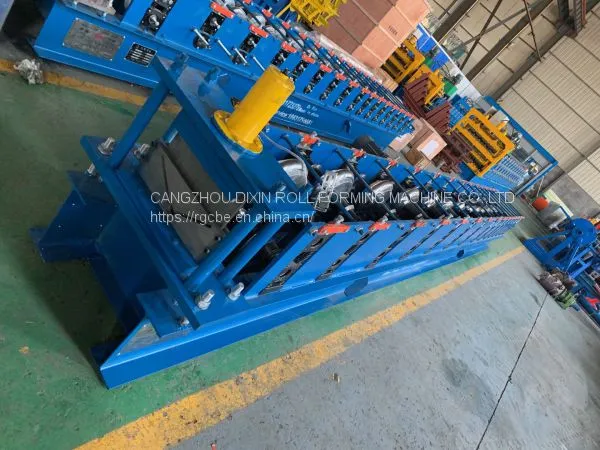 Hot Sales Ridge Cap Steel Profile Roll Forming Machine photo-3