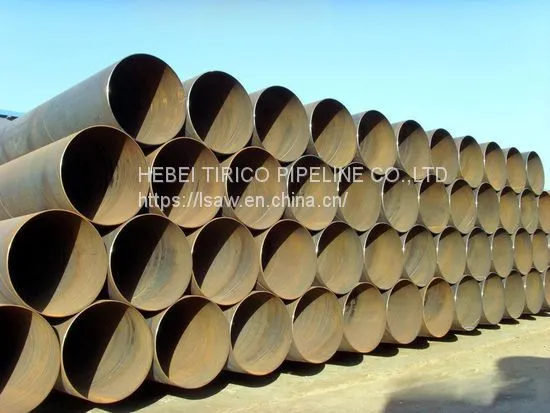 Mild Steel Pipe Corrugated Metal Pipe Ssaw Steel Pipe Water / Gas Delivery