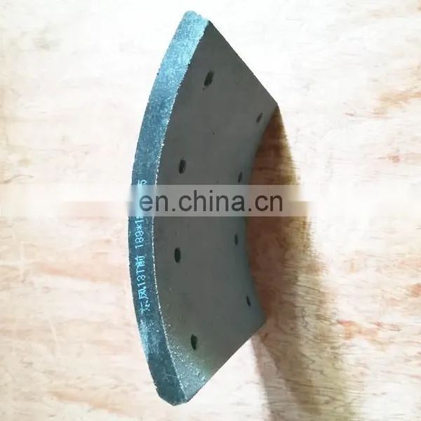 Dongfeng Heavy Truck Brake Parts 20502261 Front Brake Lining photo-2