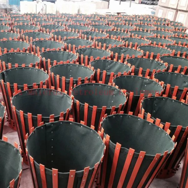 4 - 20 Inch API Metal Steel and Canvas Cement Basket Price photo-3