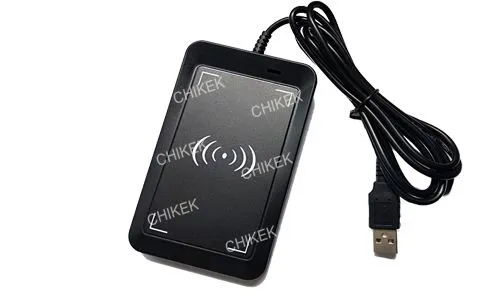 Dual Frequency LF & HF RFID Reader Writer, 125KHz& 134.2KHz and 13.56MHz, Smart Card Reader photo-2