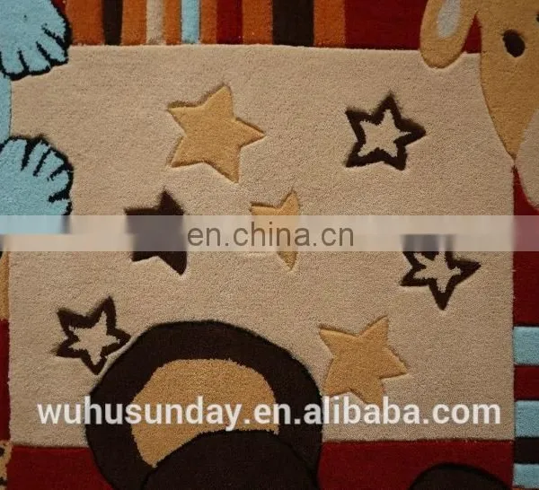 Hand Tufted Game Design High Quality Kids Rug With Best Price photo-3