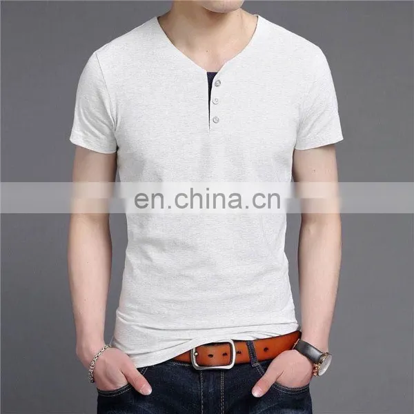 Mens 2020 Summer Stretch Cotton t Shirt