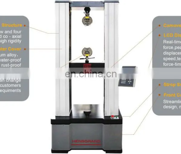 Factory Direct Sell Plastic Pipe Tensile Testing Machine photo-3