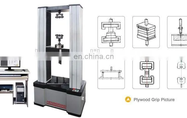 With 6 Sets Grip Computer Plywood Bonding Strength Testing Machine photo-3