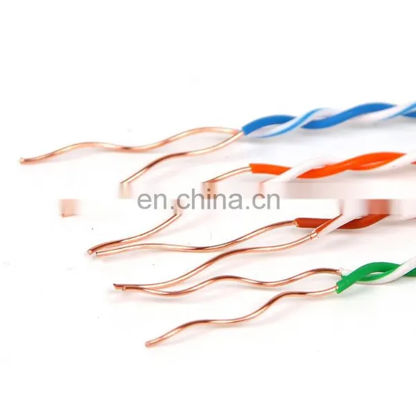 UTP Cat5e 2 Pairs CCA /copper 24AWG Pvc/LSZH Jacket Lan Cable for Broadband Network Communication photo-6