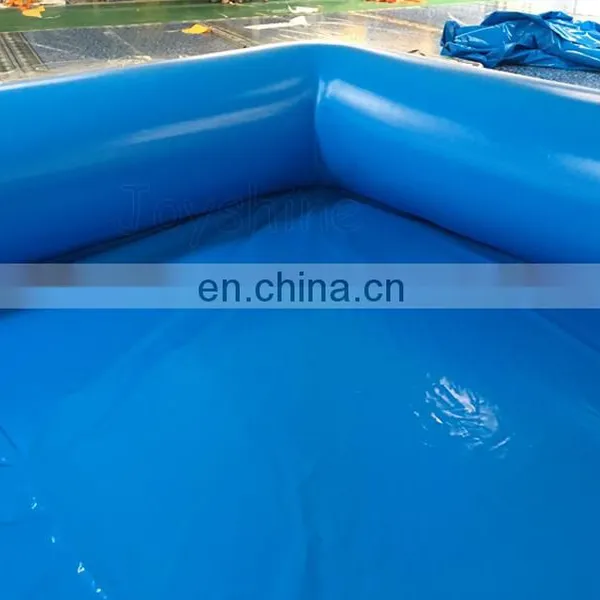6m x 6m Outdoor Waterslide Inflatable Pool Square Inflatable Kids Children's Swimming Pool For Water Slide photo-6