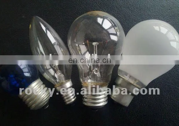 High Quality 25w 60w 100w Clear Frosted Incandescent Bulb E27 photo-5