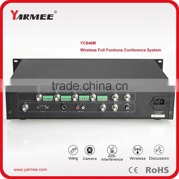 Professional Wireless Full Functions Conference System With Voting Device photo-5