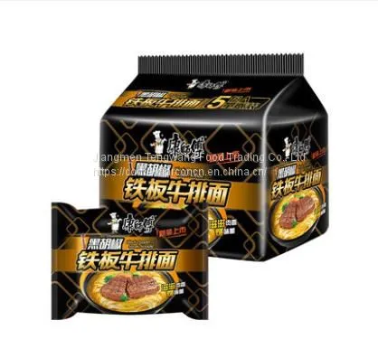 Master Kang Black Pepper Steaks Instant Noodles