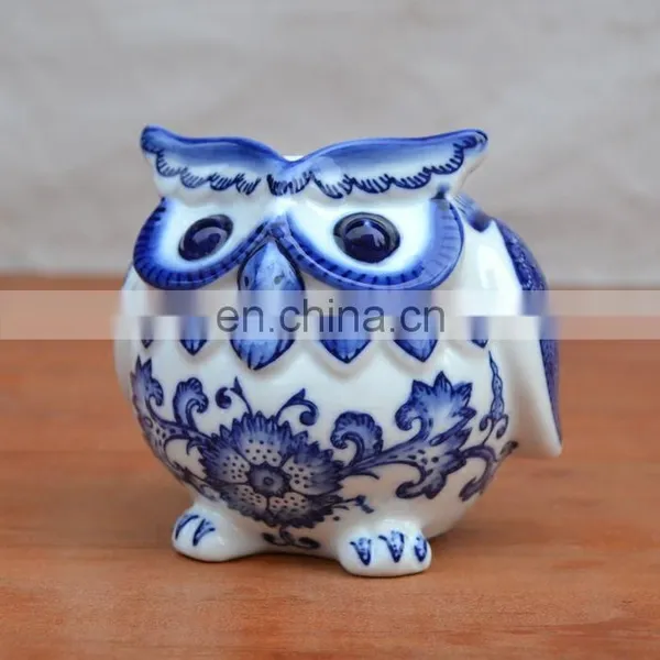 2013 Special Hand Maded Antique Blue and White Ceramic Animal Candle Holders Made in Jingdezhen