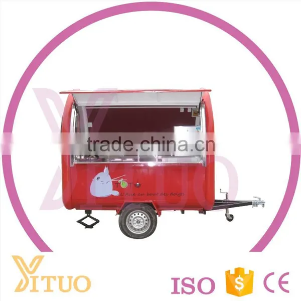 Mobile Food Cart Design, Hamburgers Carts Food Cart for Sale, Food Cart Trailer photo-6