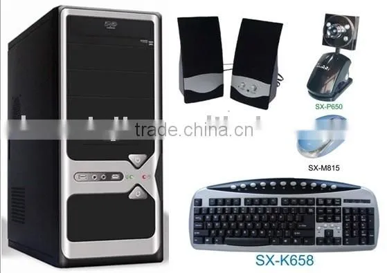 Computer Combo(computer case,mouse,keyboard,speaker,camera)