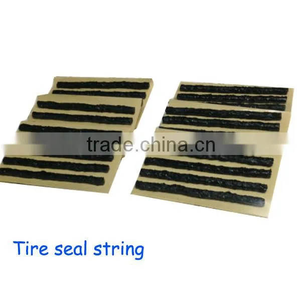 5 Pieces 100*6mm Tubeless Car Tire Puncture Seal Repair Strip Plug For Tyre Repair Kit photo-3