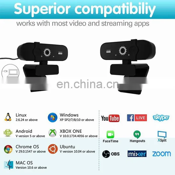 AI Face Tracking Webcam Ultra HD 4K With Microphone 8MP 4K USB Web Camera Cam for Mac Laptop Desktop Computer photo-3