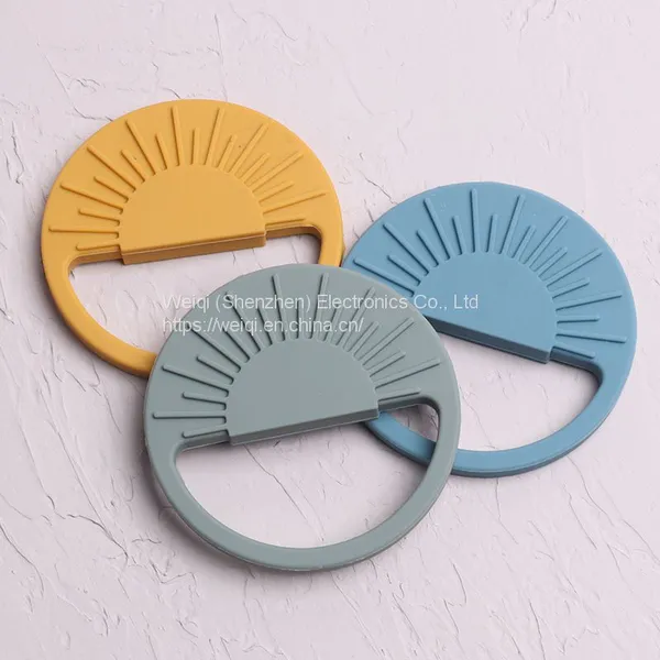 Sun Shape Baby Teether Silicone Toys photo-2