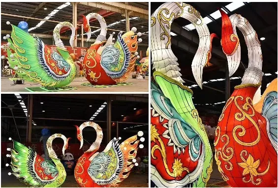 Chinese Traditional Handmade Festival Lantern Zigong Decorative Colorful Lantern Festival Show photo-3