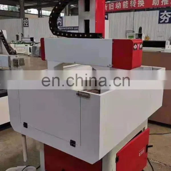 3 Axis 600x600mm Small Metal Cnc Engraving Milling Drilling Machines for Iron Galvanized Sheet Copper Brass Stamps photo-2