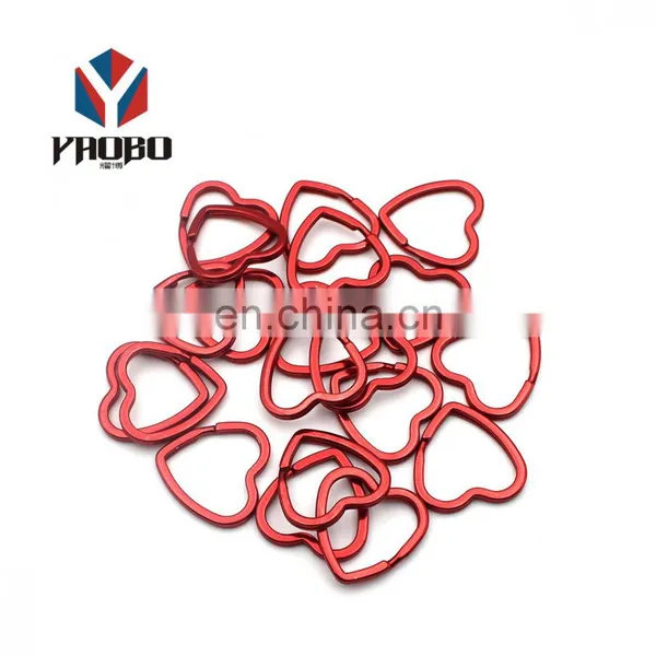 Sale In Bulk 25mm Custom Split Keychain Key Chain Ring For Promotion Gifts photo-3