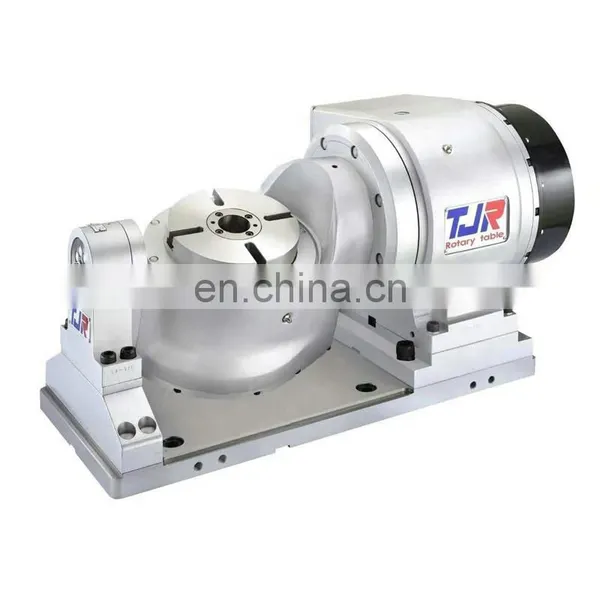 Low Price Machine Tools Accessories High Precision CNC Indexable Horizontal Vertical 5th Axis Cnc Rotary Table photo-5