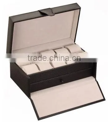 Custom Watch Repair Kit Carbon Fiber Pattern Watch Case,Watch Display Storage Box photo-4