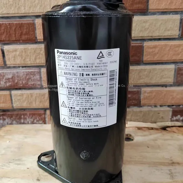 Rotor Air Conditioner Compressor2P14S225ANE Air Conditioning Refrigeration Compressor