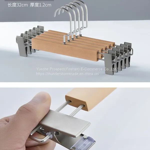 Wooden Pants Hangers photo-4
