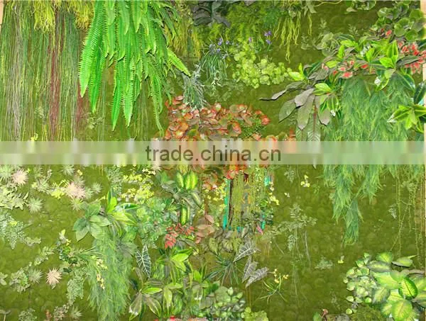 Yafei High Quality Artificial Grass Wall/artificial Green Wall/artificial Plant Decoration photo-6