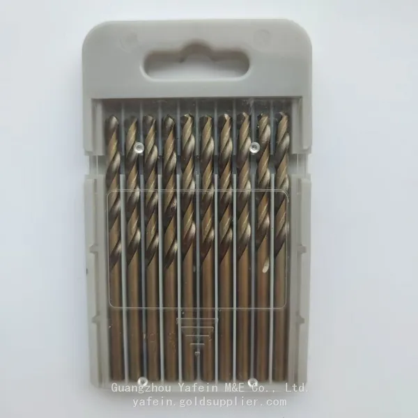 A Box of 10 HSS Straight Shank Twist Drill M35 Diameter 3.7mm Containing Cobalt for Stainless Steel and Aluminum Alloy Drilling photo-5
