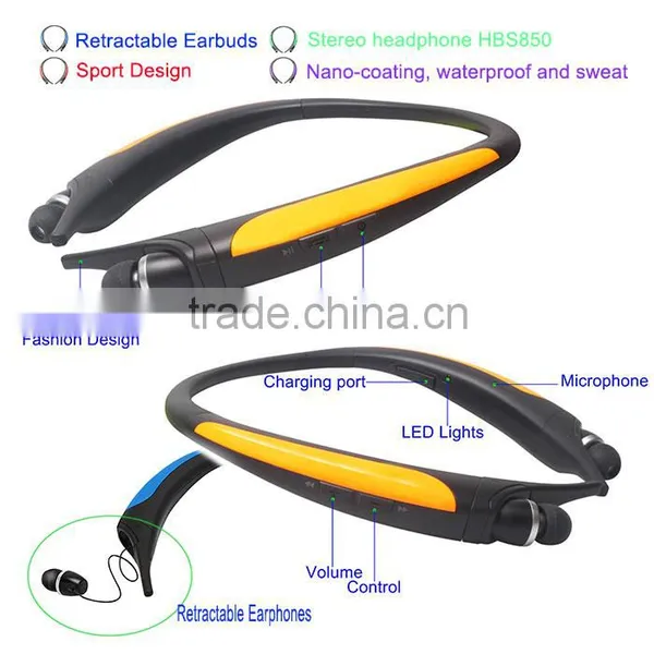 Mini Lightweight Wireless Stereo Sports Running Bluetooth Earphone Headphones Headsets photo-2